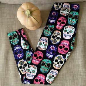Girly Skull Leggings